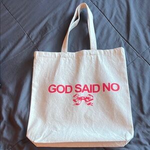 Omar Apollo God Said No Tour Tote Bag